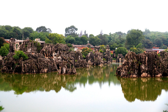 石林景区——恩来湖