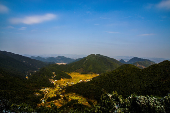 龙山风光