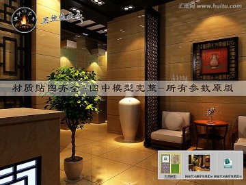 陶瓷藝術(shù)展廳效果圖