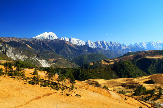 哈巴雪山