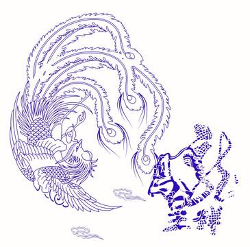 青花圖案