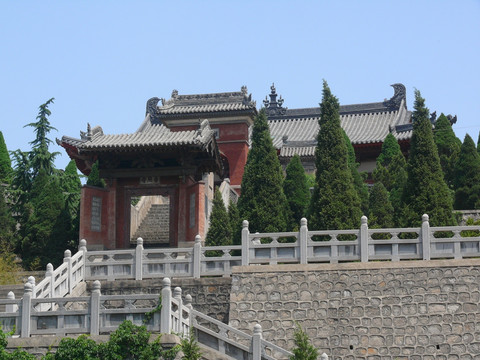 陜西韓城元代博物館普照寺