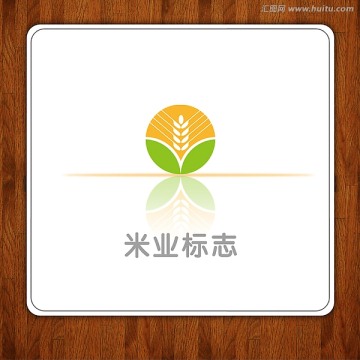 LOGO 标志 米业标志