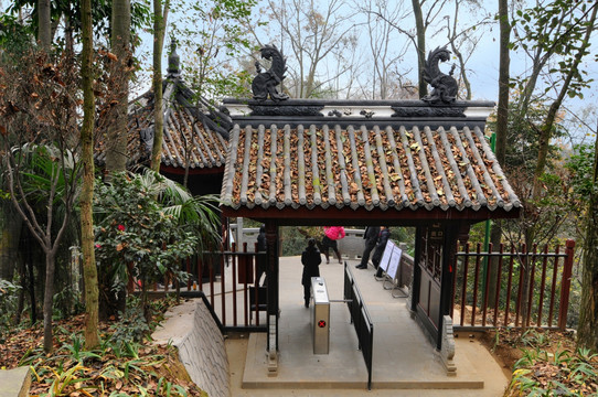 都江堰玉壘山售票處