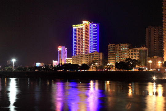 永安市区夜景