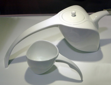 白瓷茶具