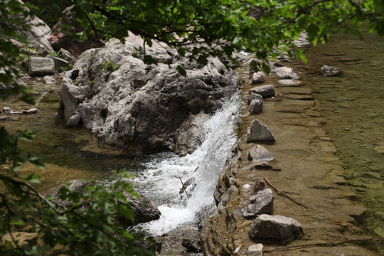 河南八里沟瀑布