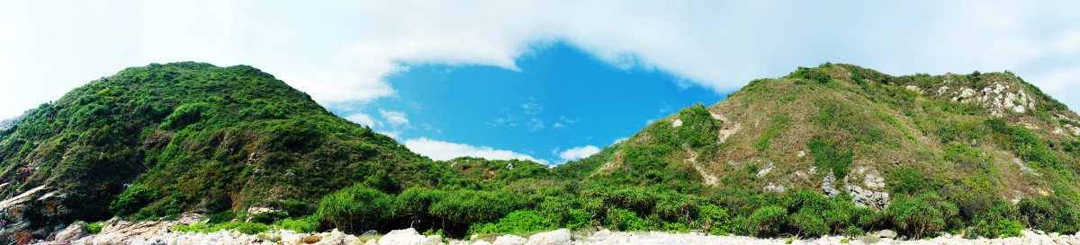 深圳大鹏半岛山景 （宽景大画幅）