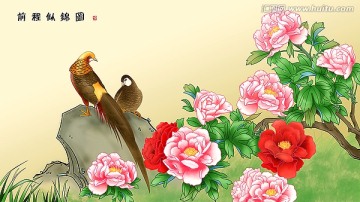 錦雞報(bào)曉
