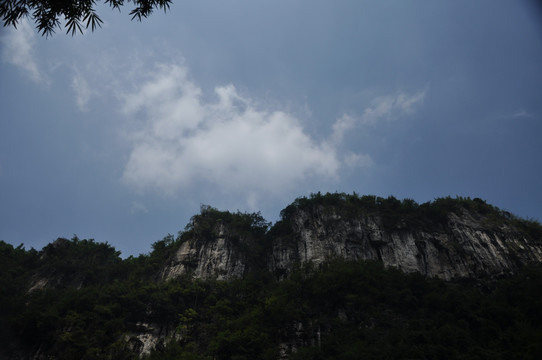 高山蓝天