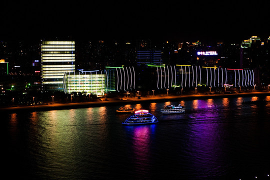 黃浦江夜色