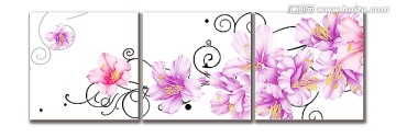 無(wú)框畫(huà) 花卉