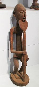 端坐的男祖先 非洲雕刻