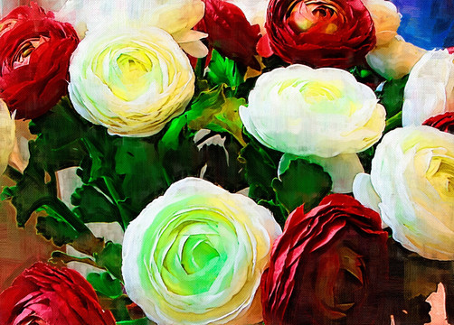 裝飾畫 花卉