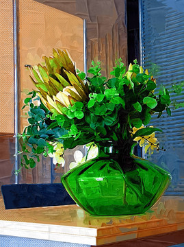 裝飾畫(huà) 花瓶