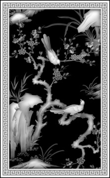 梅花門板