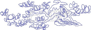矢量花草 植物圖案