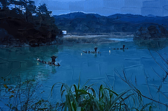 油畫 無框畫 抽象畫