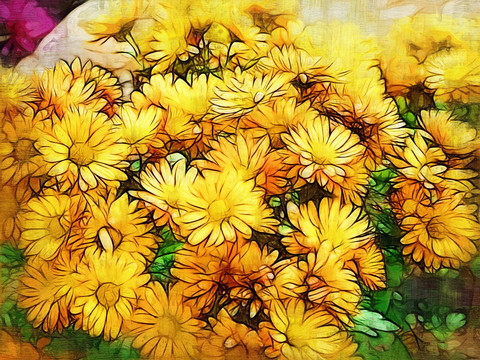 裝飾畫 花卉