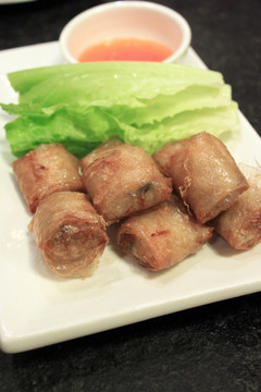 越南蟹肉春卷