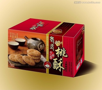 桃酥（展開圖）
