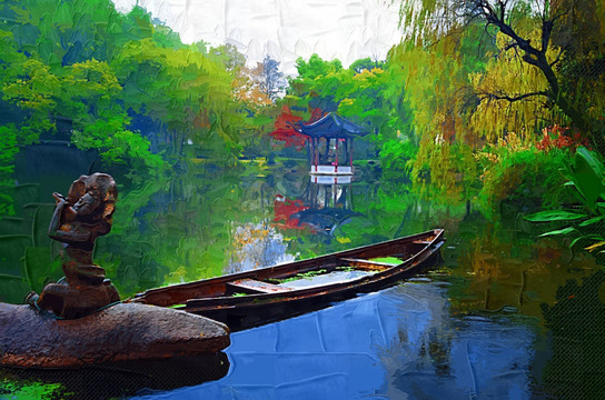 風景油畫