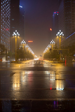 天府广场夜景