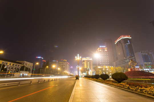 天府广场夜景