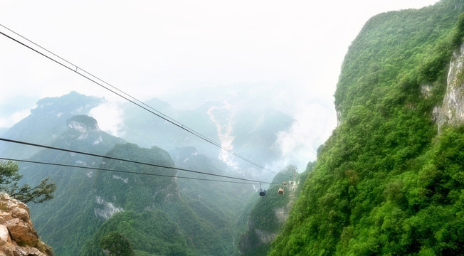 张家界天门山索道