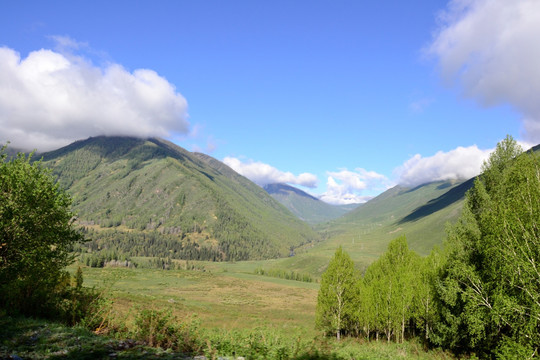 阿尔泰山风光