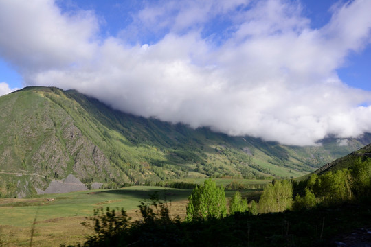 阿尔泰山风光