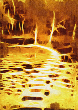 抽象裝飾畫(huà)