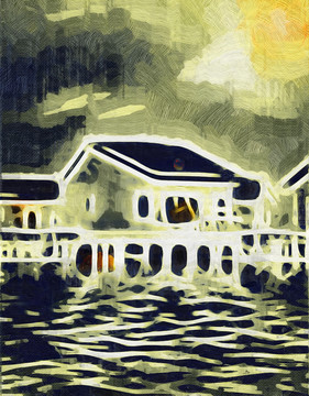 抽象裝飾畫(huà)
