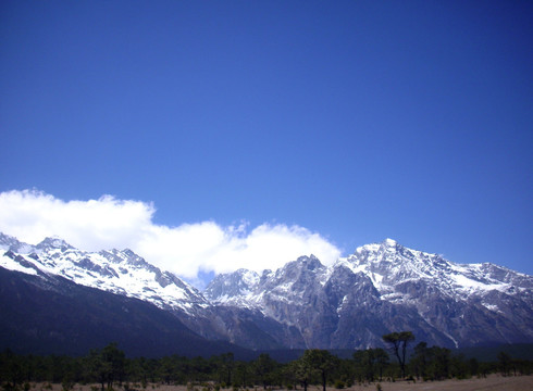 玉龙雪山风光