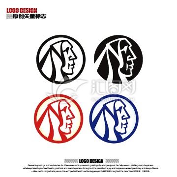 人物logo設計