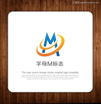 LOGO 字母M 科技