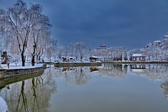 京城冬雪