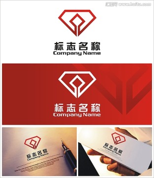 钻石财经logo设计