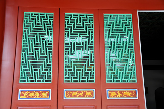福州涼山西禪寺 窗花