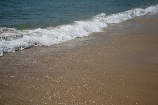 沙滩海浪