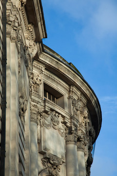古典建筑弧形装饰