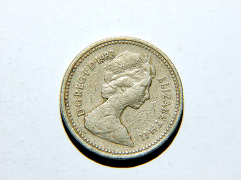 英镑 硬币