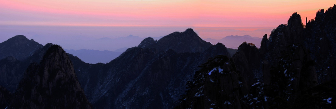 黄山日出