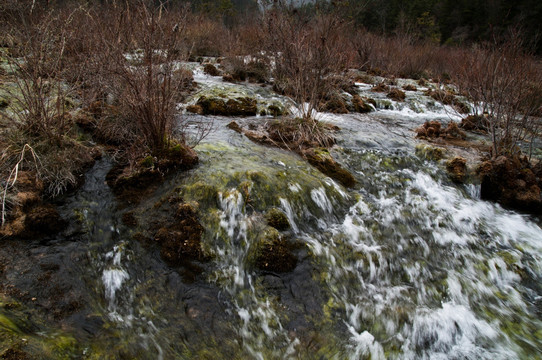 九寨沟的水