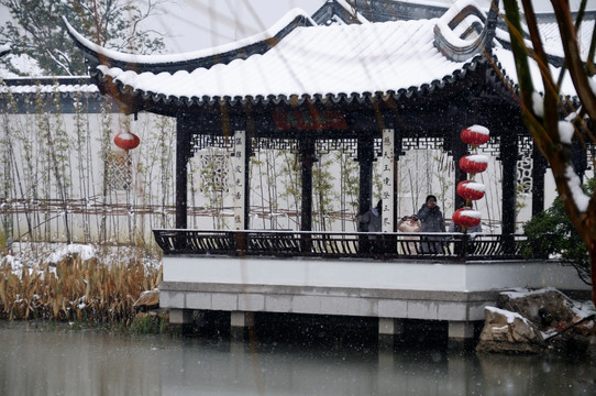 苏州雪景