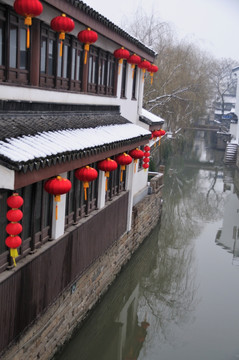 苏州雪景