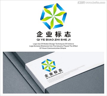 科技之花logo设计