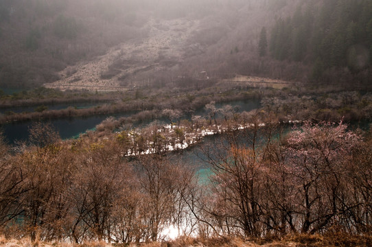 九寨沟的水