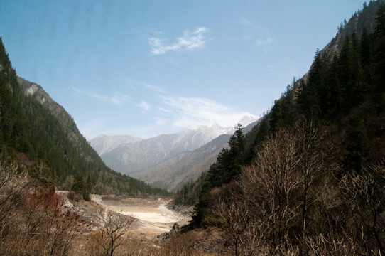 九寨沟雪山