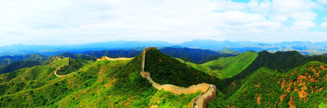 金山岭长城高清全景图